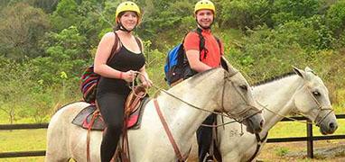 Jungle & Waterfall Horseback Riding Tour