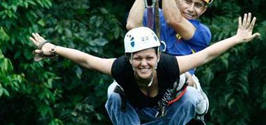 Los Cañones Canopy Tour (Canopy + Hot Springs)